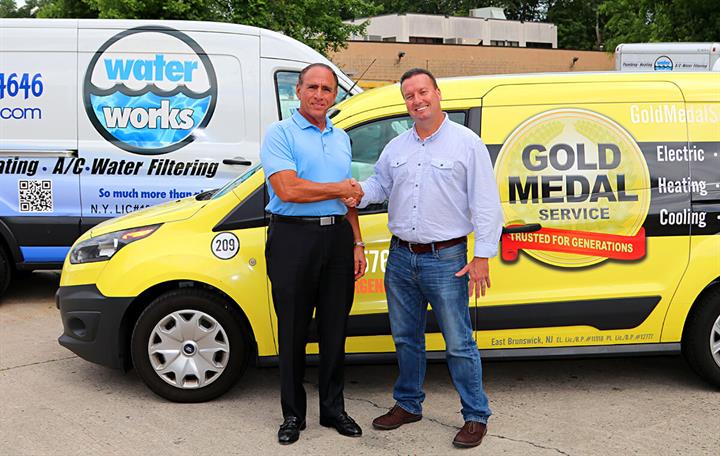 Water Works partnership with Gold Medal Service
